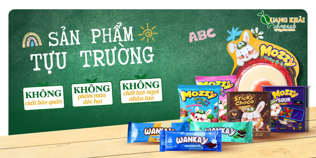 Quang Khải Sweet - Xanh La Minh Hoa De Thuong Sale Deal Uu Dai San Pham Mua Tuu Truong Back To School Banner Ngang